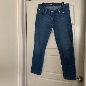 Levi “Too Super Low” Low Rise Jeans